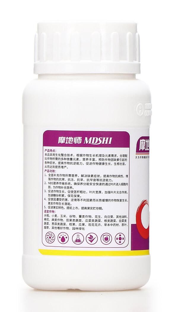 260克14元素液體復合肥料 多補多收 摩地師6