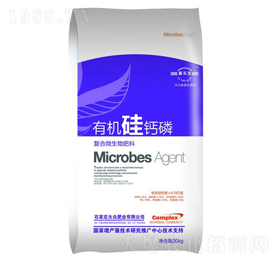 有機硅鈣磷生物菌肥-大眾肥業(yè)