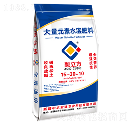 ����������Ԫ��ˮ�ܷ�15-30-10-���r(n��ng)���h(yu��n)