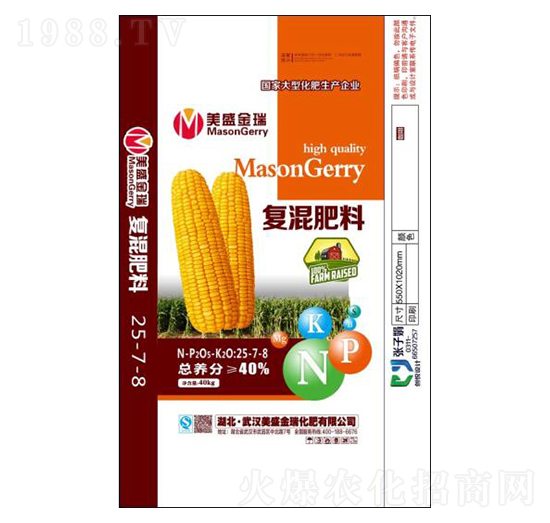 復(fù)混肥料25-7-8-美盛金瑞