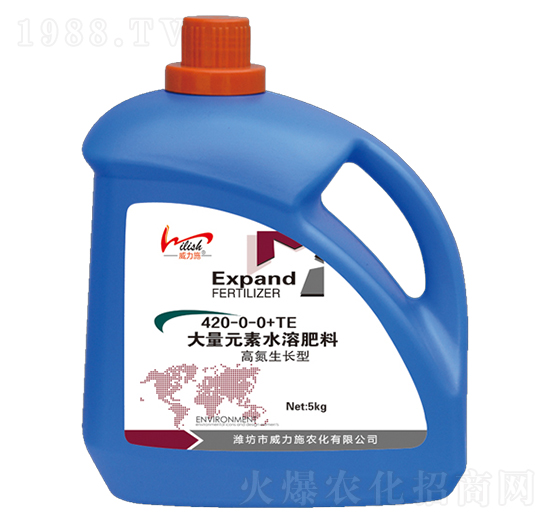 ����Ԫ��ˮ�ܷ���420-0-0+TE-����ʩ