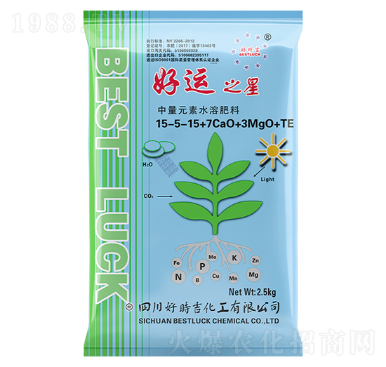 ����Ԫ��ˮ�ܷ���15-5-15+7CaO+3MgO+TE-���\(y��n)֮��-�Õr��