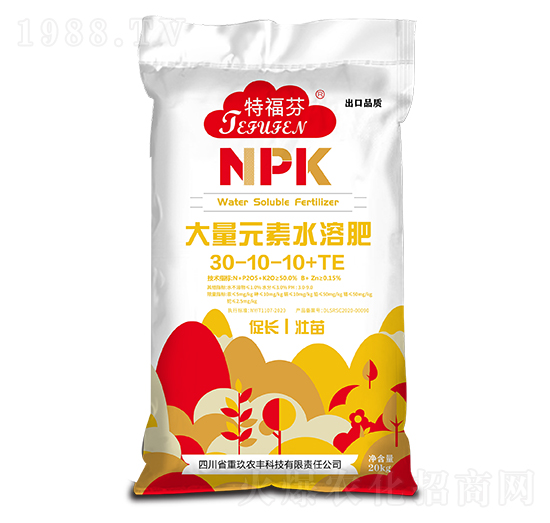 ����Ԫ��ˮ�ܷ�30-10-10+TE �ظ��� ���_(d��)����