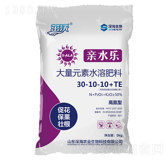 �ߵ��ʹ���Ԫ��ˮ�ܷ�30-10-10+TE-�Hˮ��(l��)-��r(n��ng)�I(y��)