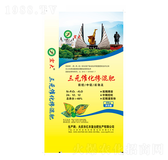 摻混肥24-12-12-三元催化-億豐