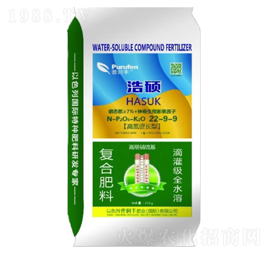 浩碩高氮促長肥16-5-27-普潤豐