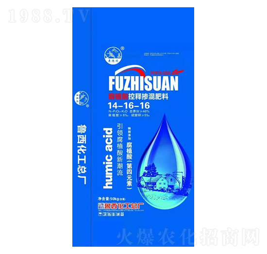 腐植酸控釋摻混肥料14-16-16-魯西-益農(nóng)農(nóng)業(yè)