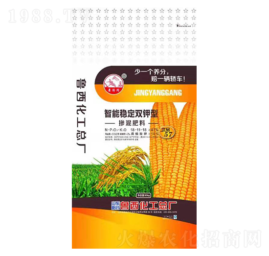 智能穩(wěn)定雙鉀型摻混肥料18-111-18-魯西-益農(nóng)農(nóng)業(yè)