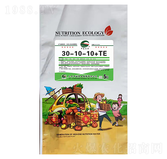 ����Ԫ��ˮ�ܷ�30-10-10+TE-��ʢ�r(n��ng)�I(y��)