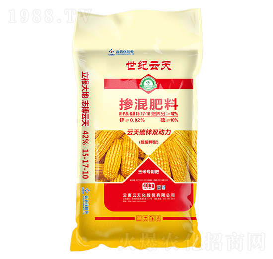 玉米專用摻混肥15-17-10-世紀(jì)云天