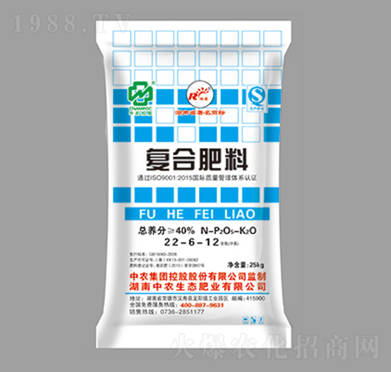 復(fù)合肥料22-6-12-瑞蘭-中農(nóng)生態(tài)