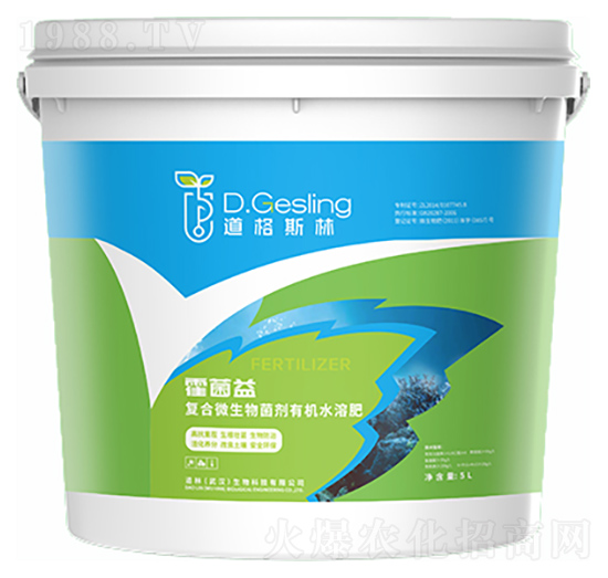 復(fù)合微生物菌劑有機(jī)水溶肥-霍菌益-道林