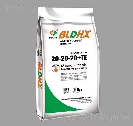 ����Ԫ��ˮ�ܷ���20-20-20+TE-��֪�r(n��ng)-���ֶ��r(n��ng)�I(y��)