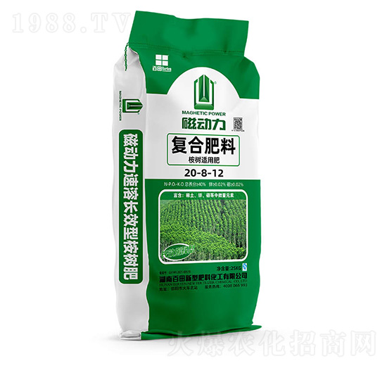 桉樹專用復(fù)合肥料20-8-12-百田