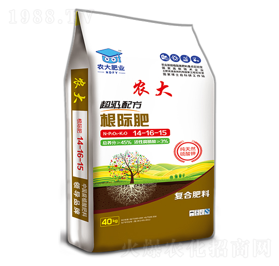 超級配方根際肥14-16-15-農(nóng)郵肥業(yè)