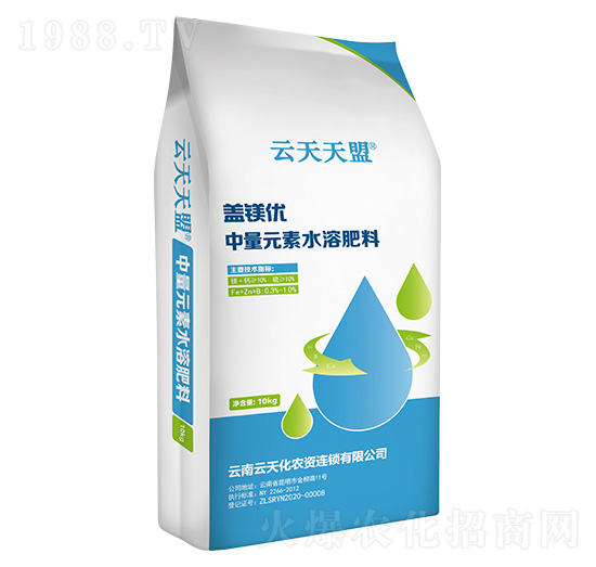 中量元素水溶肥料-蓋鎂優(yōu)-云天天盟-云天化農(nóng)資
