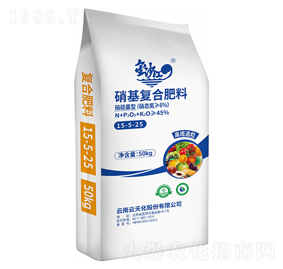 硝基復(fù)合肥料15-5-25-金沙江-云天化
