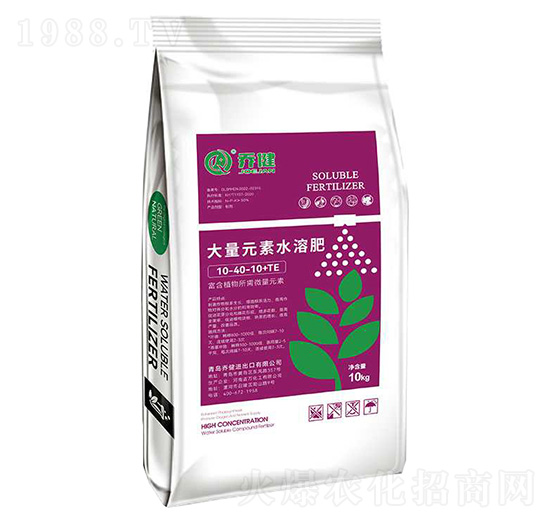 ����Ԫ��ˮ�ܷ�10-40-10+TE-�̽�