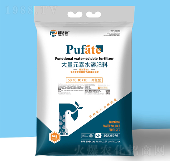 �ߵ��ʹ���Ԫ��ˮ�ܷ���30-10-10+TE-�շ���