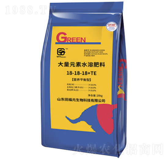 20kg����Ԫ��ˮ�ܷ���18-18-18+TE-��Ԫ����