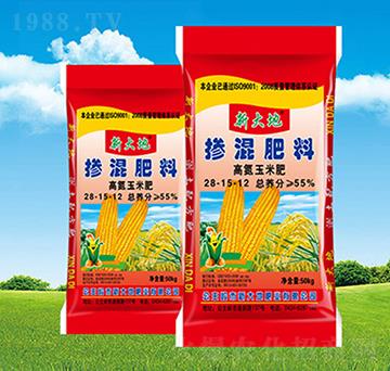 高氮玉米專用摻混肥料28-15-12-新大地肥業(yè)
