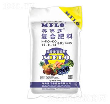 硫酸鉀復(fù)合肥料16-9-18-美佛羅-開(kāi)門子