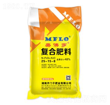 氯基復(fù)合肥料25-15-8-美佛羅-開(kāi)門子
