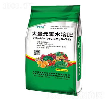 ����Ԫ��ˮ�ܷ���10-40-10+0.8MgO+TE-��ػ��r(n��ng)