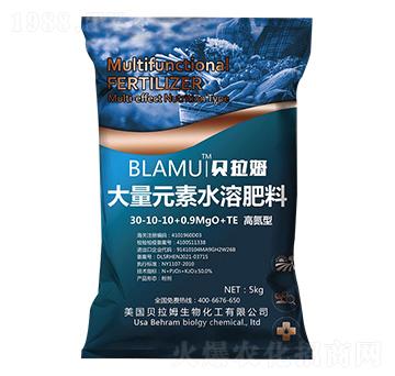 5kg�ߵ��ʹ���Ԫ��ˮ�ܷ���30-10-10+0.9MgO+TE-ؐ��ķ