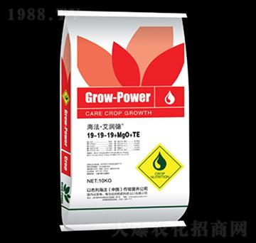 大量元素水溶肥料19-19-19+MgO+TE-海法·艾潤(rùn)德-優(yōu)納特