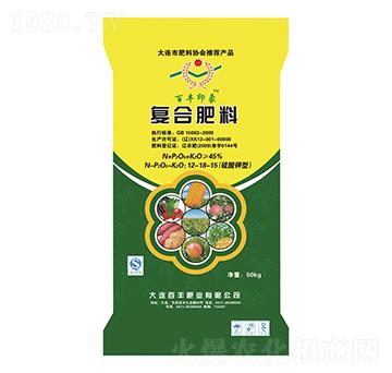 硫酸鉀型復(fù)合肥料12-18-15-百豐印象-中基金石