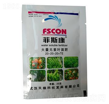 ����Ԫ��ˮ�ܷ�20-20-20+TE-��˹��-��G�Ƽ�